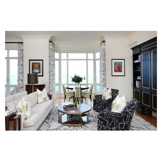 Room with a view - Transitional - Living Room - Chicago - by L Rose ...