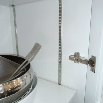 White Custom Hutch