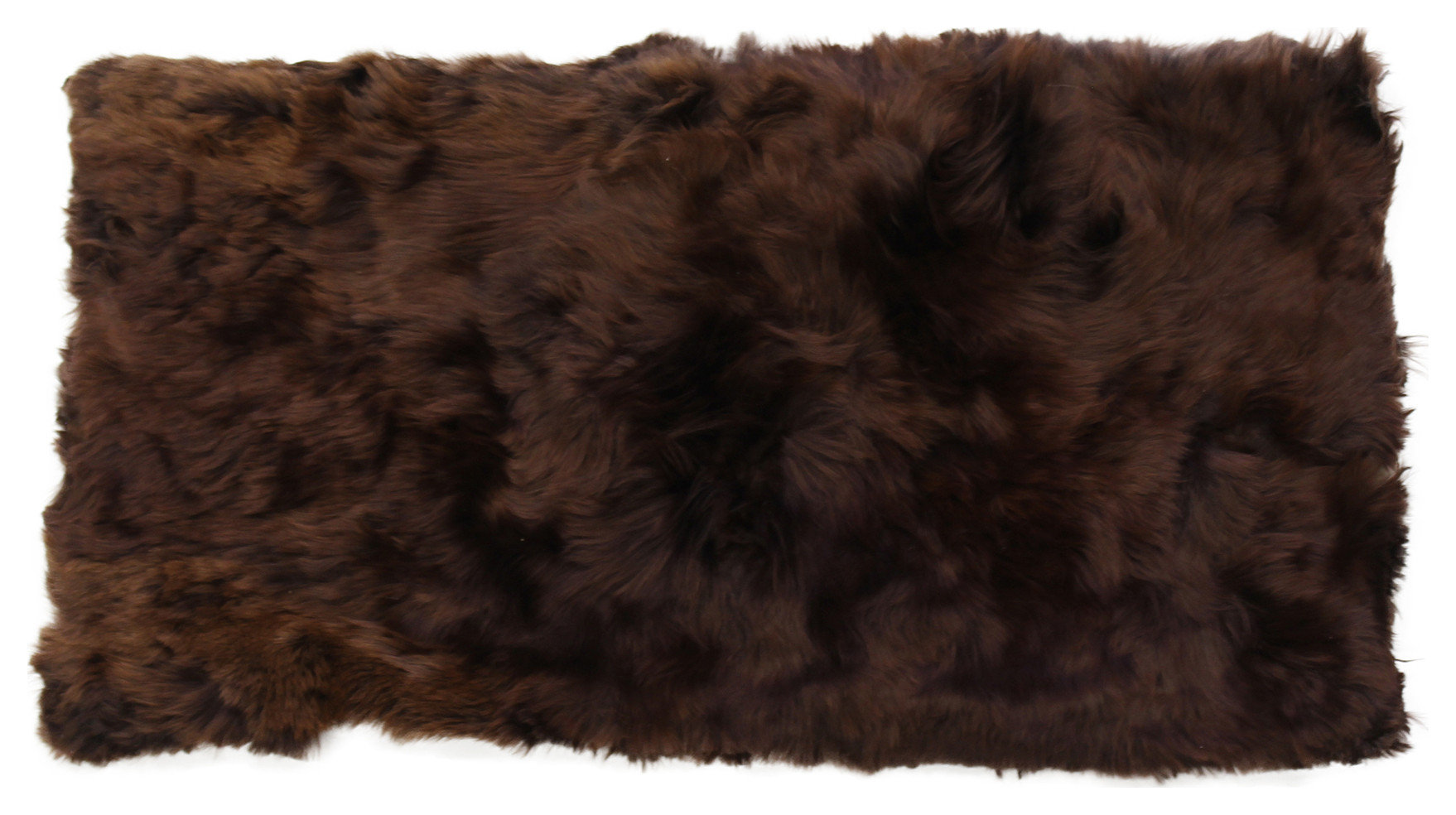 Alpaca Cushion, 11"x22", Brown