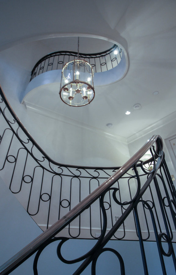 Sculptural/Elliptical Staircase Near Foreign Embassies in Wash. DC, 20008