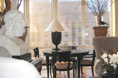 Elegant dining room photo in Charlotte