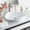 48" Carrara Vanity Top - Vessel with Single Hole Cutout