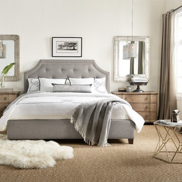 Hooker Furniture Nest Theory Sparrow 62in King Uph Bed