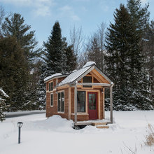 Houzzツアー：タイニーハウスを建てて人生を変える