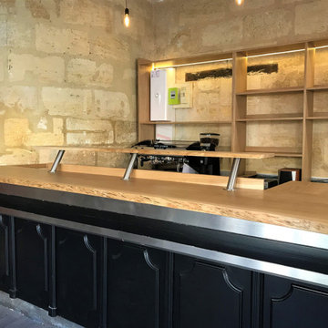 Comptoir du restaurant Poulette