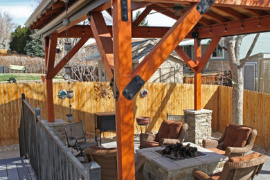 Example of a patio design in Denver