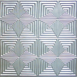 115 Faux Tin Ceiling Tile Glue up 24x24 -Jitterbug - Ceiling Tile