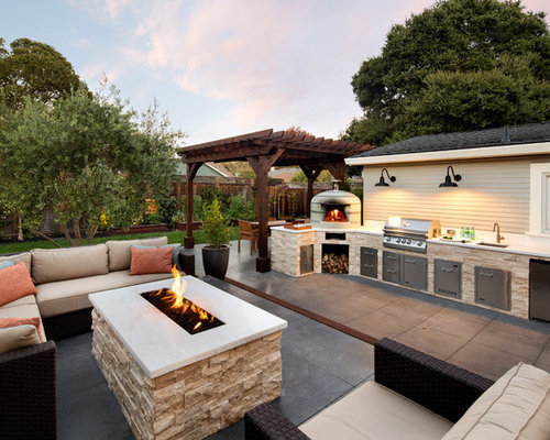 Pergola neben dem Haus Ideen, Design & Bilder | Houzz
