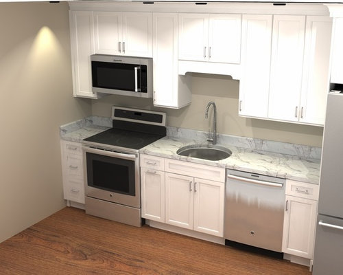 Maritime Küchen mit Laminat Ideen, Design & Bilder | Houzz