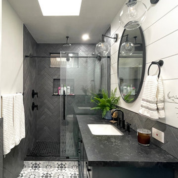 Moody Modern Bathroom