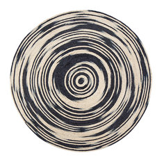 Hurricane Round Rug, 6'