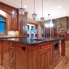 oak kitchen