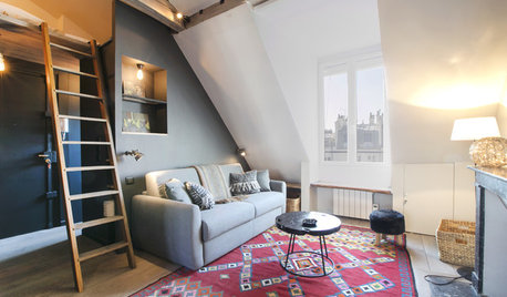 Vorher-Nachher: Rustikaler Chic auf 30 Quadratmetern in Paris