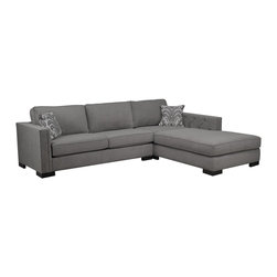 Julius 2 Piece Sofa & Chaise - Sectional Sofas
