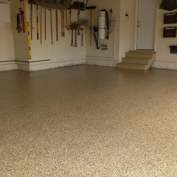 Absolute Garage - Garage Floors - Epoxy & Race Deck Tile