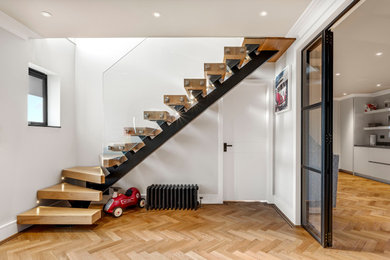 Inspiration for a contemporary staircase in London.