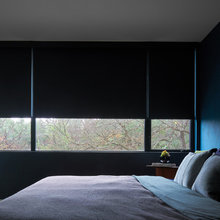 Moody Cozy Master Bedroom