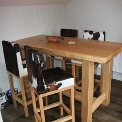 Cowhide Bar Stools - Bar Stools and Kitchen Stools