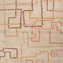 Buy Jaipur Blue Block Party Linen Rugs online, Contemporary Rugs - Rugs