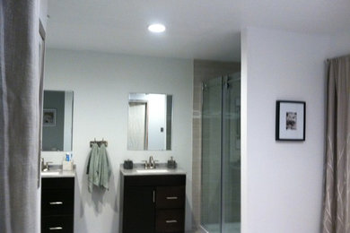 Trendy home design photo in Austin