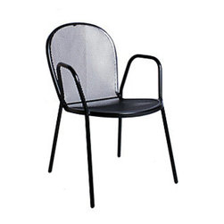 Meadowcraft Bimini Stack Arm Chair - Outdoor Dining Chairs