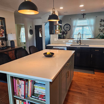 Stunning Kitchen Transformation Done With New Cabinets