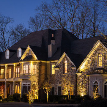 Alpharetta, GA House and Backyard Lighting Project