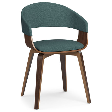 Lowell Bentwood Dining Chair, Light Turquoise Blue