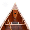 Canoe Wooden Handcrafted boat model