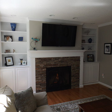 Living Room Remodel - Westfield, MA