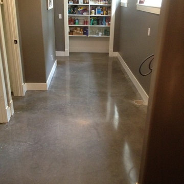 Residential Satin Sheen Polished Concrete