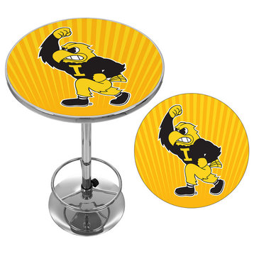 Bar Table - University of Iowa Herky Bar Height Table
