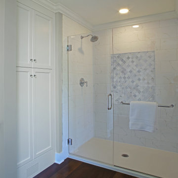 Shower and Linen closet