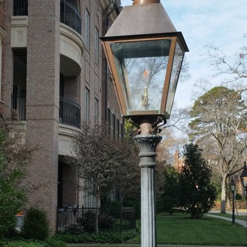 Gas Lantern, Exterior Lantern, Post Lantern