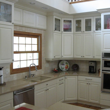Bright White Kitchen Remodel