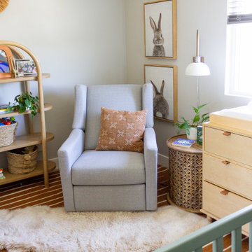 Warm and Soothing Contemporary Nursery