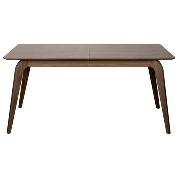 Lawrence 83" Extension Dining Table, Walnut