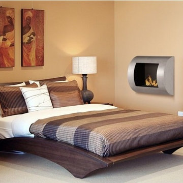 Luna Wall Mounted Ethanol Fireplace
