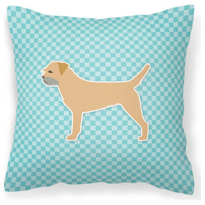 Multicolor 18x18 Holy Dog Briard Throw Pillow