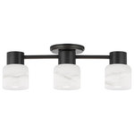 Hudson Valley Lighting - Hudson Valley Lighting 4203-OB Centerport - Three Light Bath and Vanity - Warranty -  ManufacturerCenterport Three Lig Old Bronze AlabasterUL: Suitable for damp locations Energy Star Qualified: n/a ADA Certified: n/a  *Number of Lights: Lamp: 3-*Wattage:4w E12 Candelabra bulb(s) *Bulb Included:Yes *Bulb Type:E12 Candelabra *Finish Type:Old Bronze