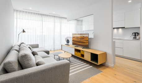 ¡Houzz te ayuda! La nueva decoración del piso de una familia