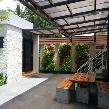 W Residence - vertical garden