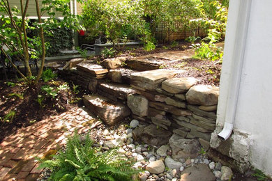 Design ideas for an arts and crafts garden in Philadelphia.