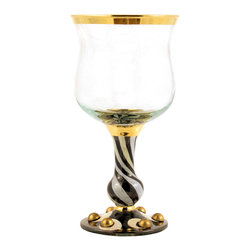 Tango Wine Glass | MacKenzie-Childs - Wine Glasses