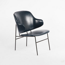 Barrett Accent Arm Chair | Navy Blue - Products