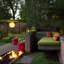 modern patio