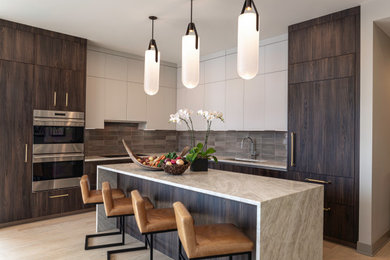 Trendy kitchen photo in Chicago