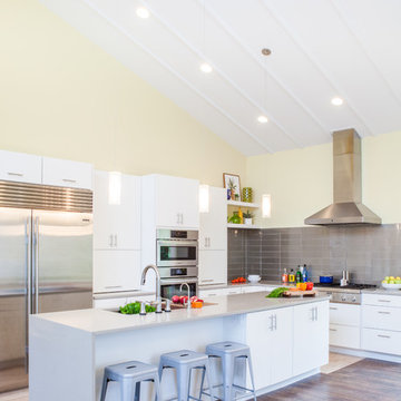 Contemporary Yellow Kitchen