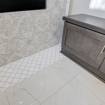 Traditional Primary Bath Remodel + Main Level Refresh, Kansas City, MO