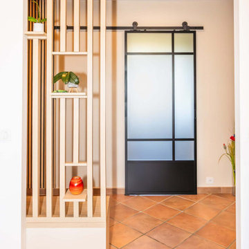 Rénovation d'une entrée et d'un salon